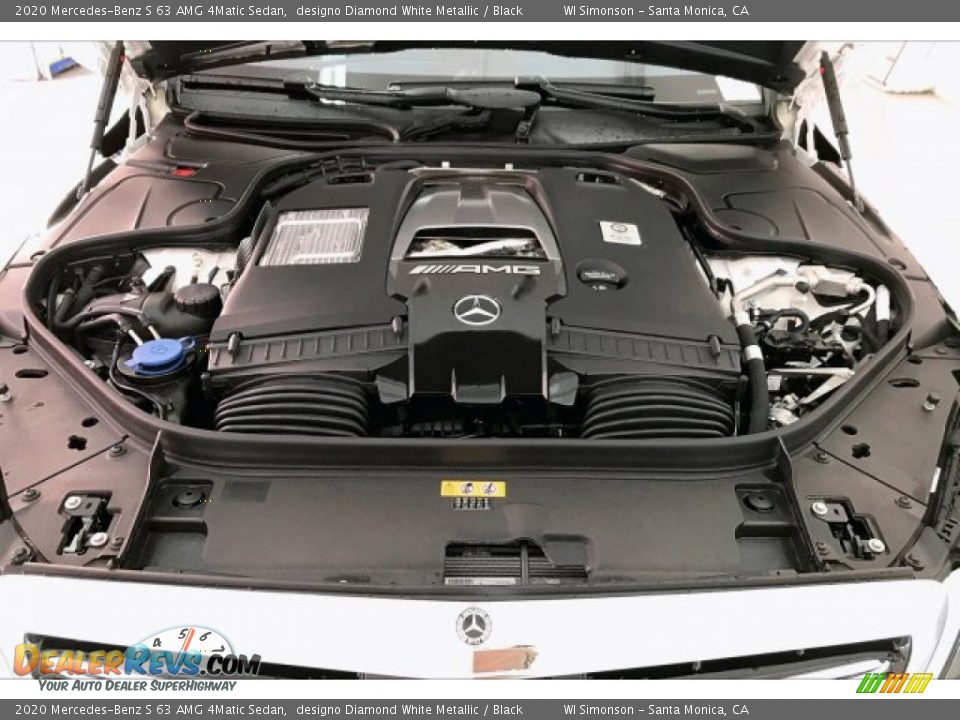 2020 Mercedes-Benz S 63 AMG 4Matic Sedan 4.0 Liter DI biturbo DOHC 32-Valve VVT V8 Engine Photo #9