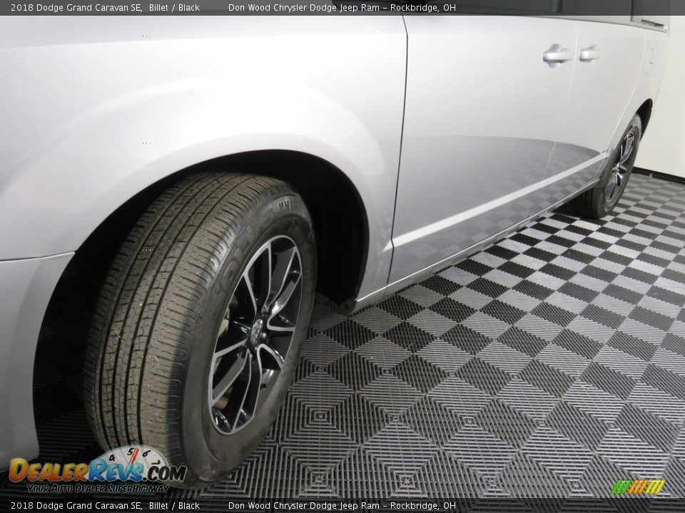 2018 Dodge Grand Caravan SE Billet / Black Photo #9
