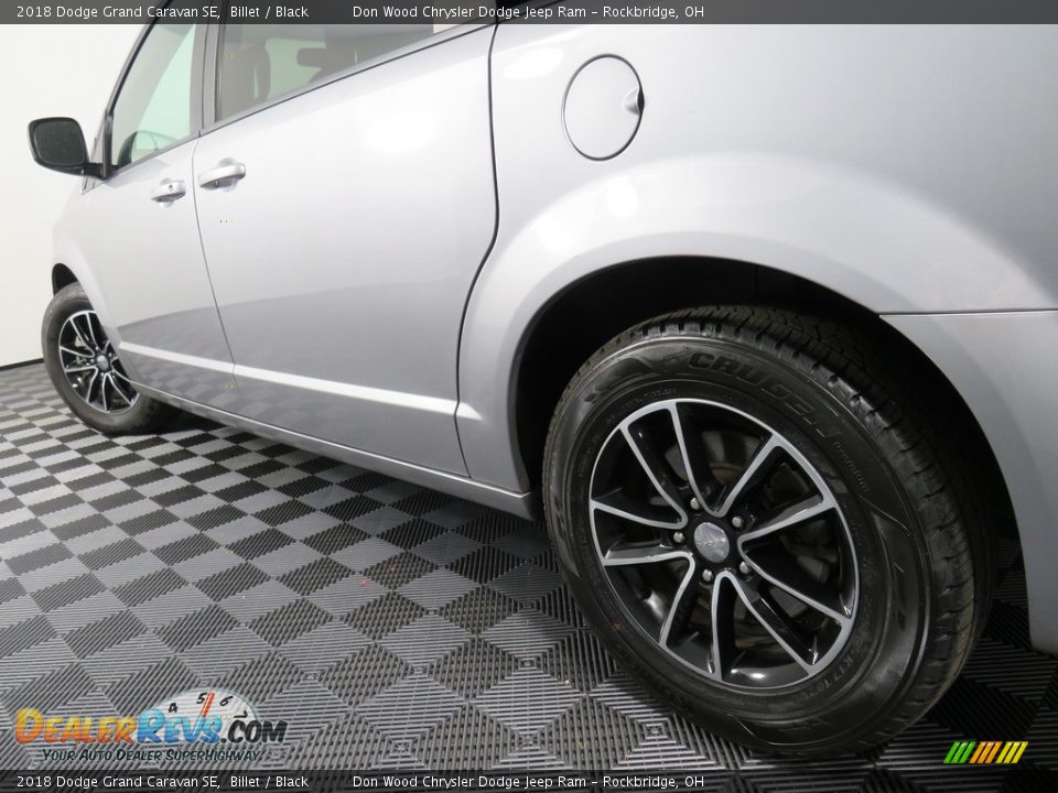 2018 Dodge Grand Caravan SE Billet / Black Photo #10