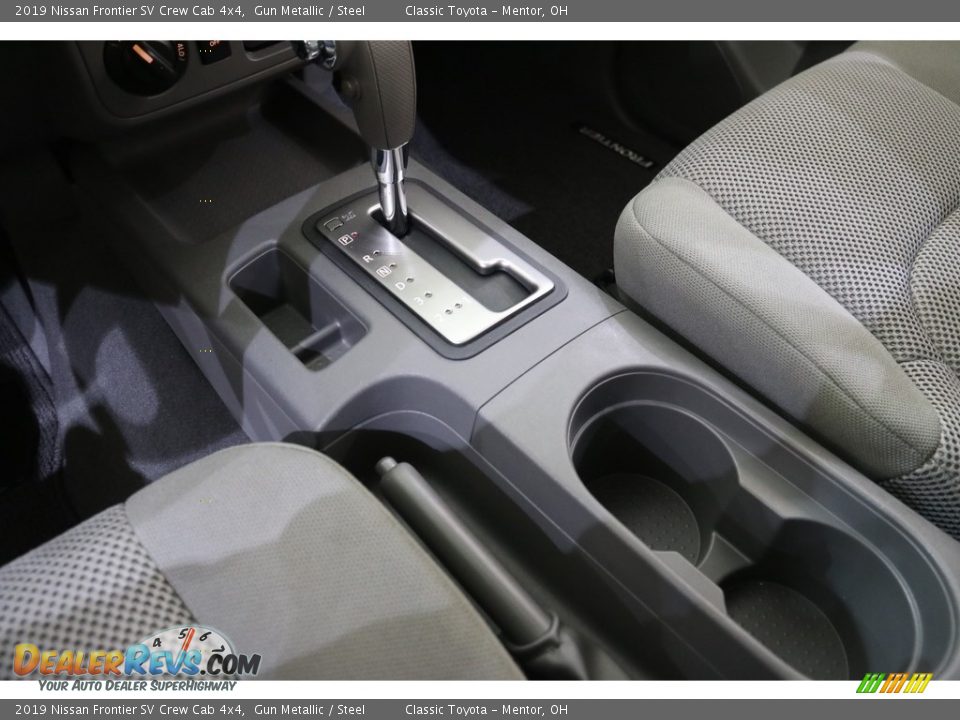 2019 Nissan Frontier SV Crew Cab 4x4 Gun Metallic / Steel Photo #14