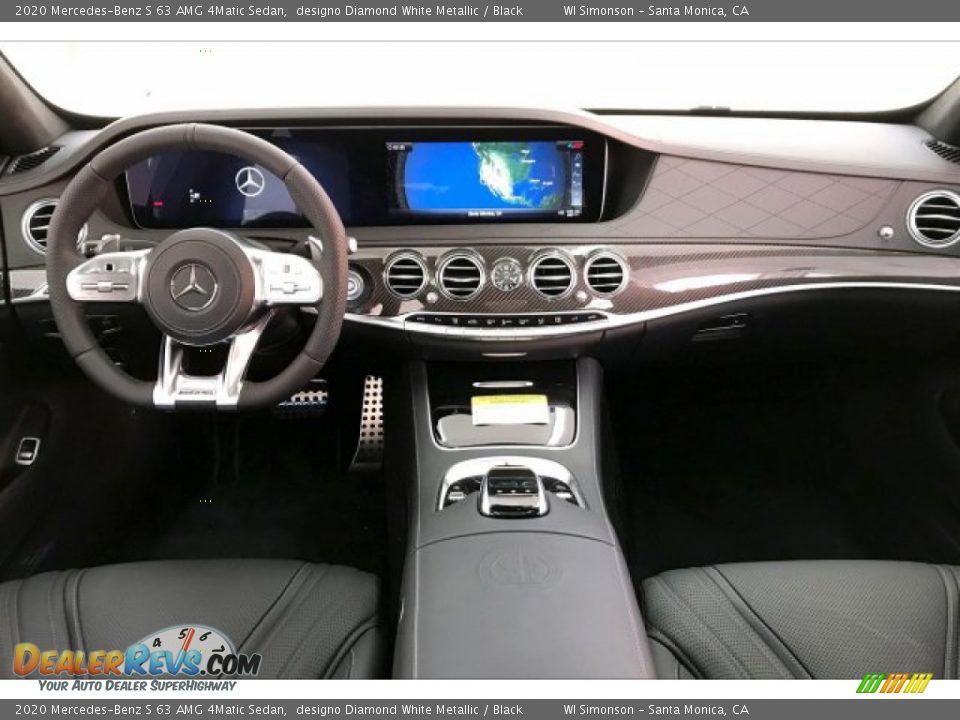 Dashboard of 2020 Mercedes-Benz S 63 AMG 4Matic Sedan Photo #17