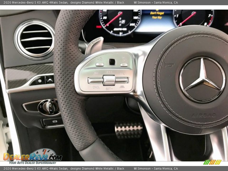 2020 Mercedes-Benz S 63 AMG 4Matic Sedan Steering Wheel Photo #18