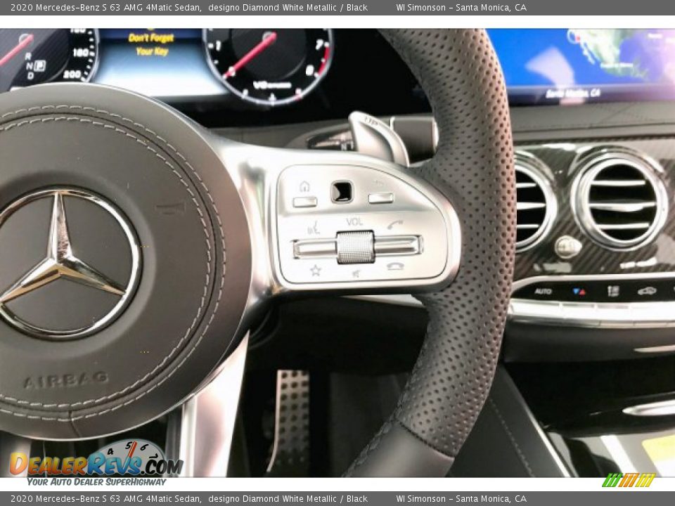 2020 Mercedes-Benz S 63 AMG 4Matic Sedan Steering Wheel Photo #19