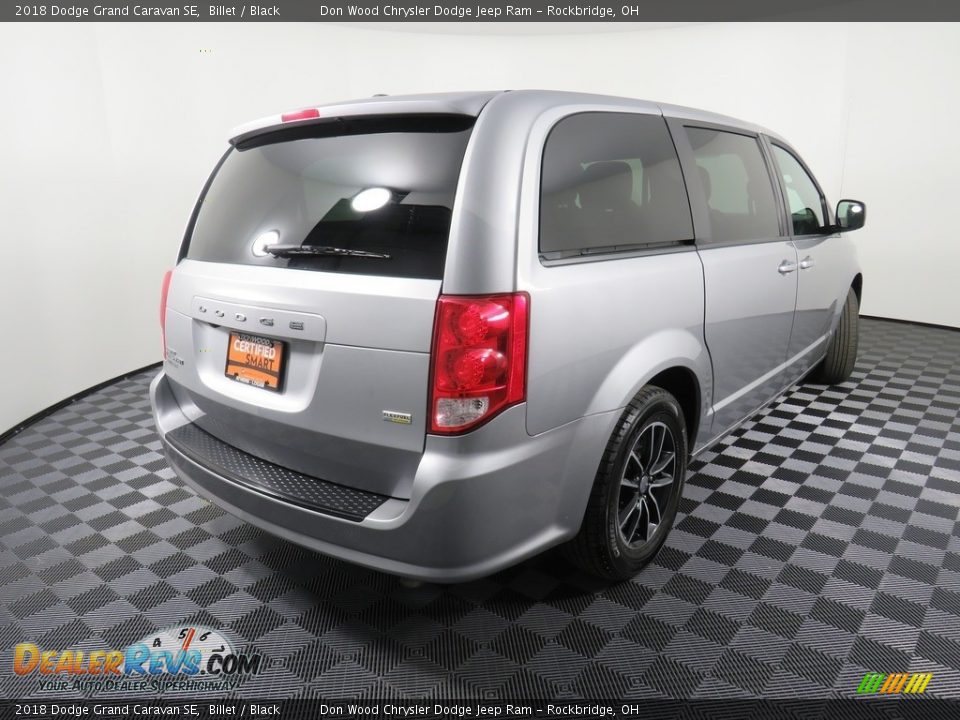 2018 Dodge Grand Caravan SE Billet / Black Photo #16