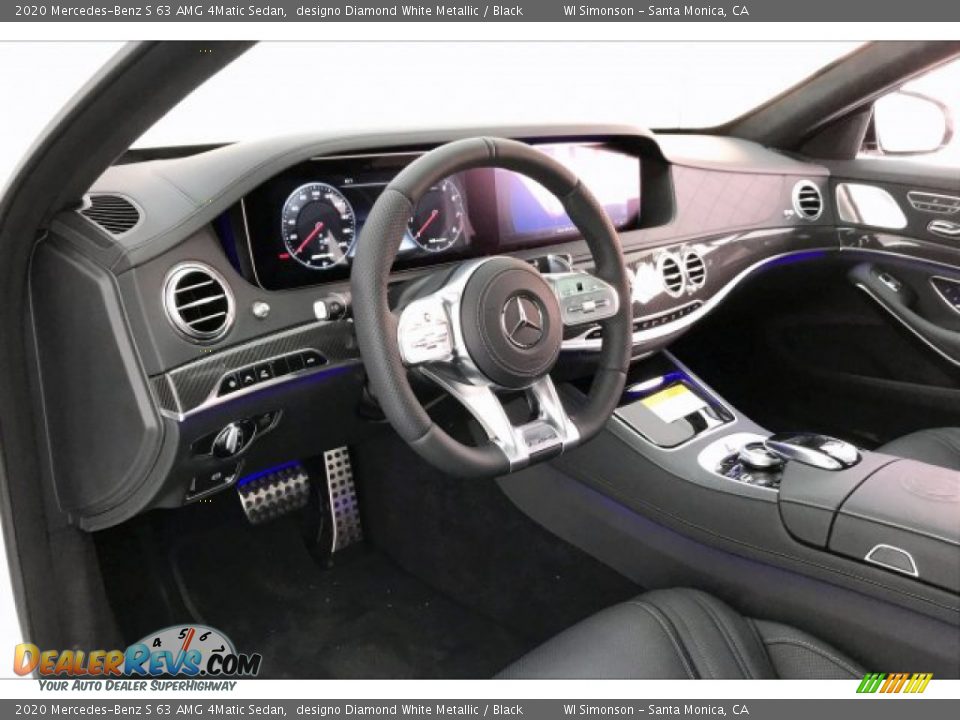 Dashboard of 2020 Mercedes-Benz S 63 AMG 4Matic Sedan Photo #22