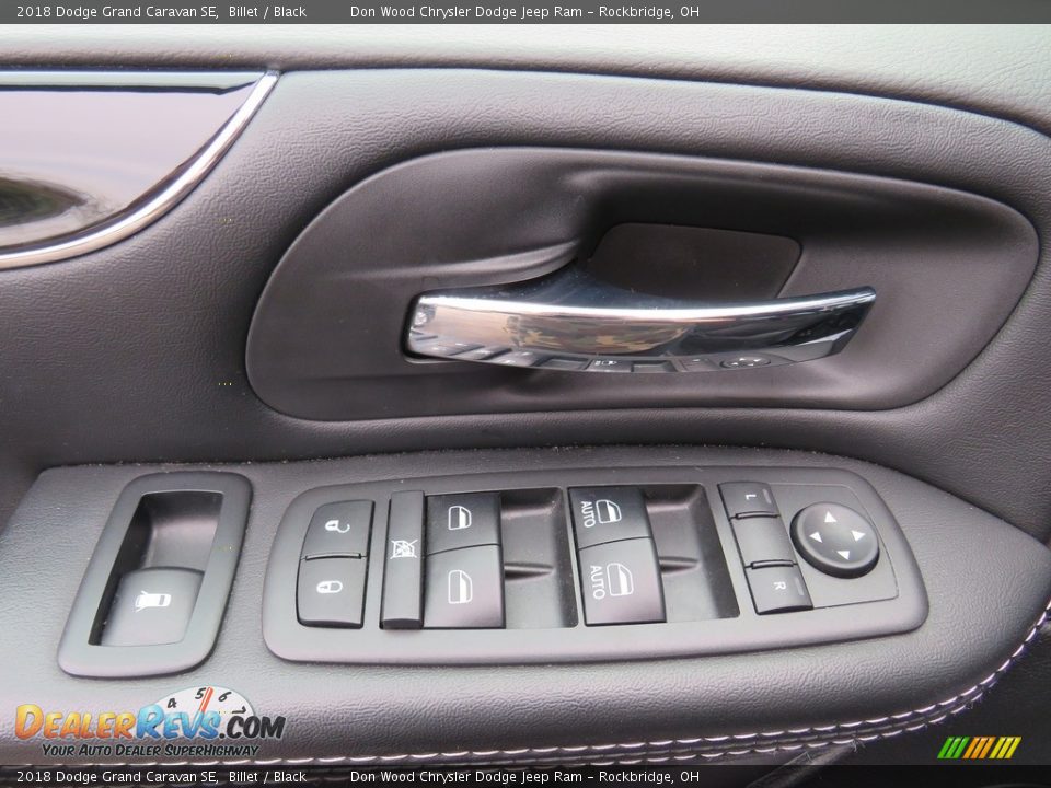 2018 Dodge Grand Caravan SE Billet / Black Photo #19