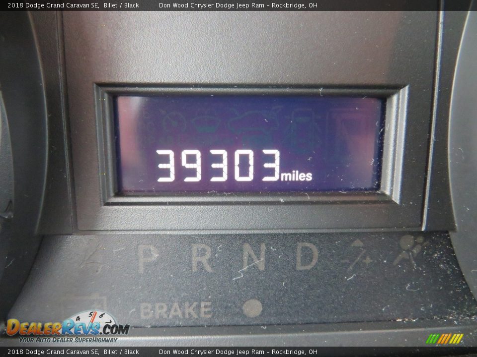 2018 Dodge Grand Caravan SE Billet / Black Photo #22