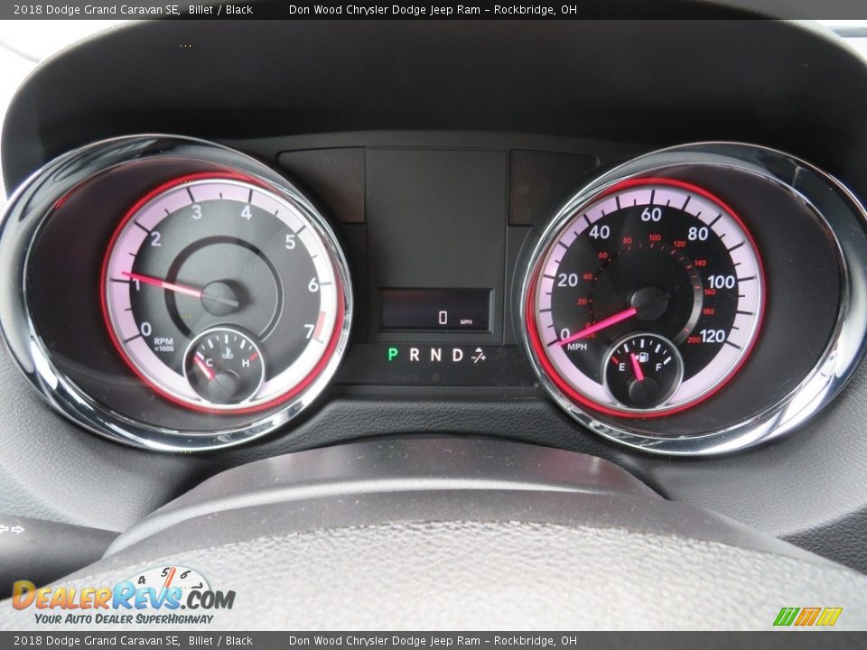 2018 Dodge Grand Caravan SE Billet / Black Photo #23
