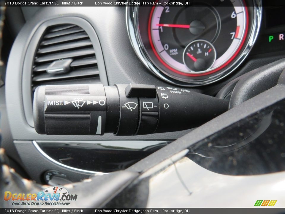 2018 Dodge Grand Caravan SE Billet / Black Photo #24