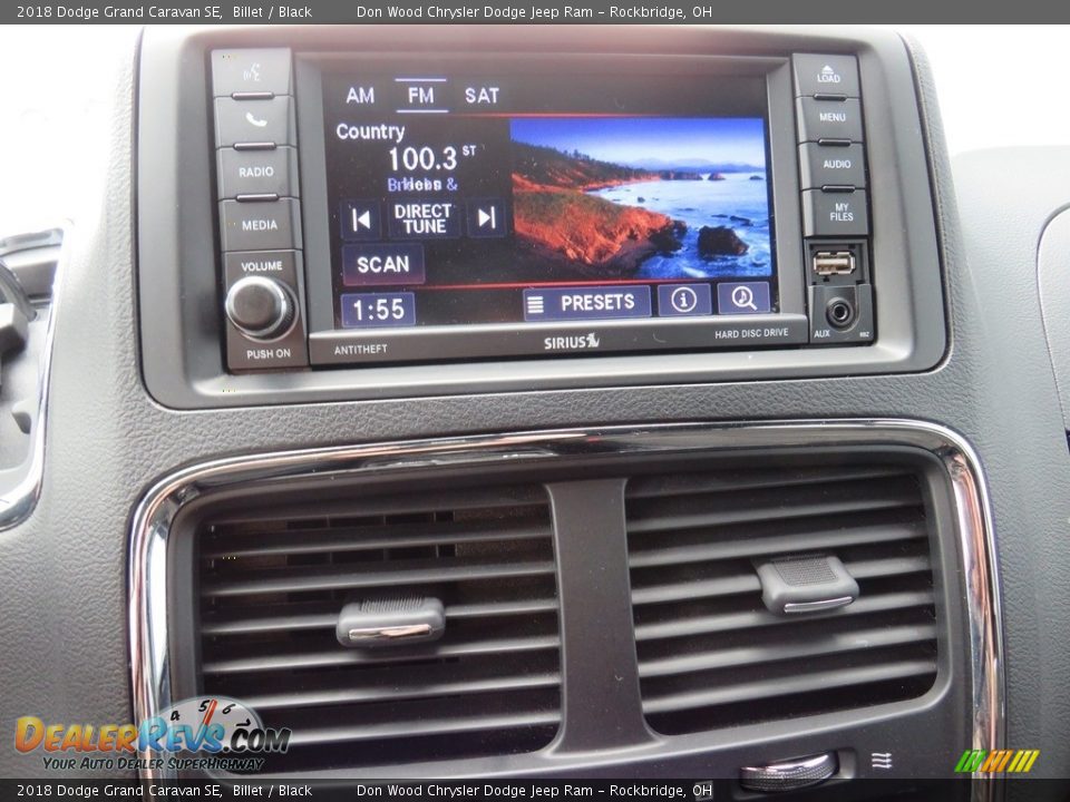 2018 Dodge Grand Caravan SE Billet / Black Photo #27