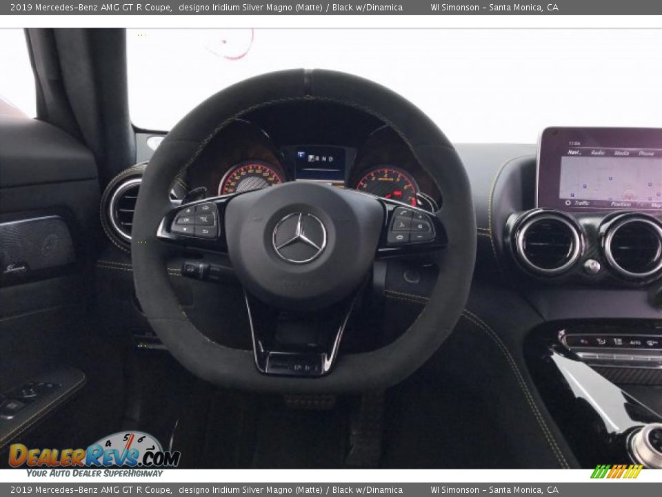 2019 Mercedes-Benz AMG GT R Coupe Steering Wheel Photo #4