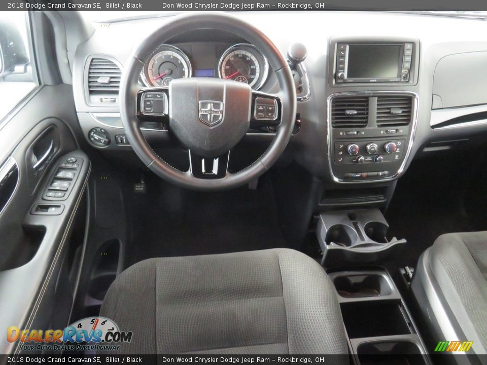 2018 Dodge Grand Caravan SE Billet / Black Photo #34