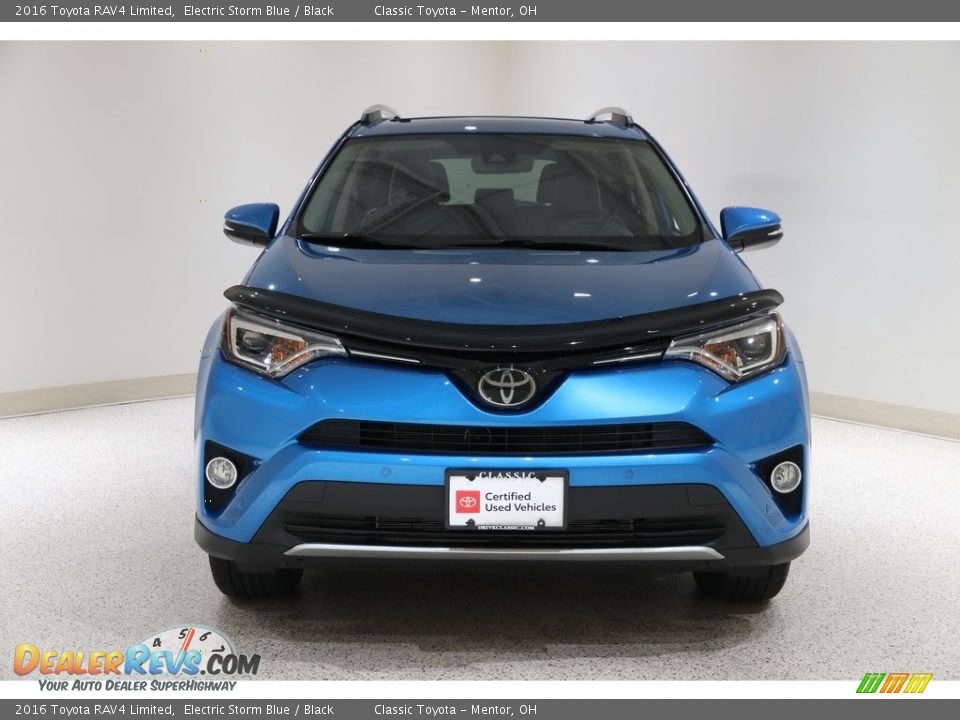 2016 Toyota RAV4 Limited Electric Storm Blue / Black Photo #2