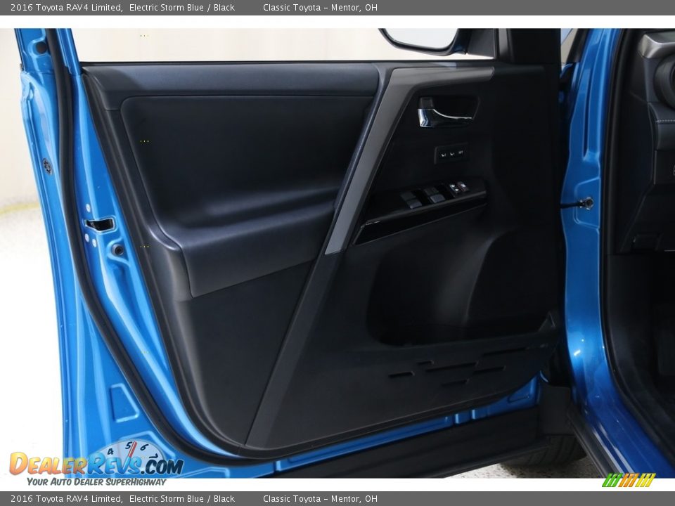 2016 Toyota RAV4 Limited Electric Storm Blue / Black Photo #4