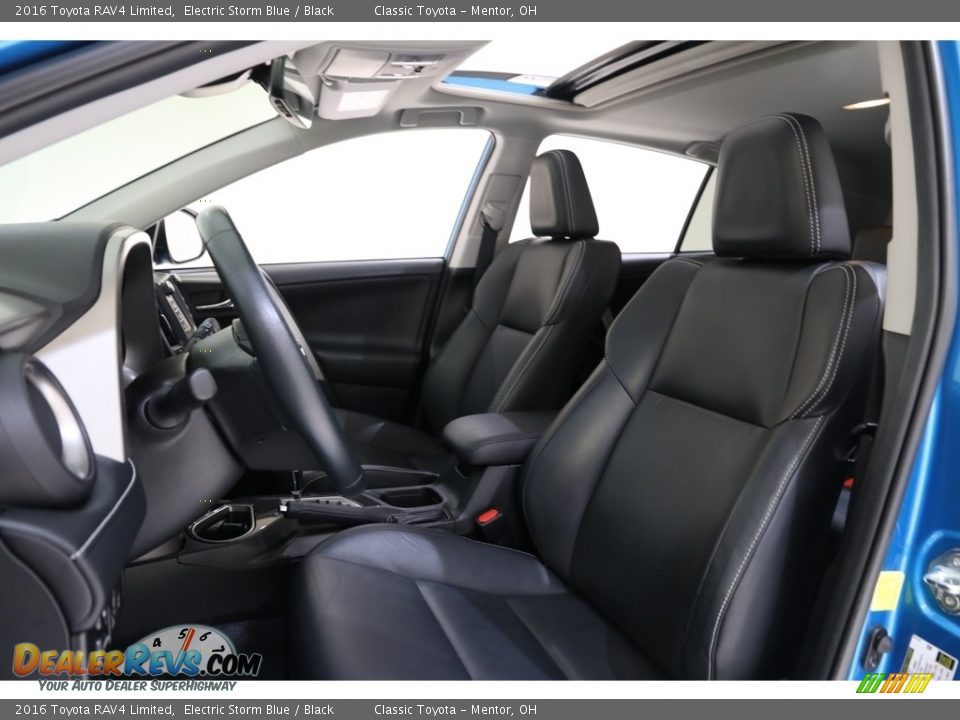 2016 Toyota RAV4 Limited Electric Storm Blue / Black Photo #5