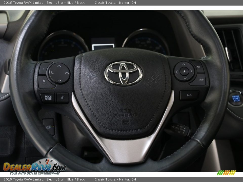 2016 Toyota RAV4 Limited Electric Storm Blue / Black Photo #7