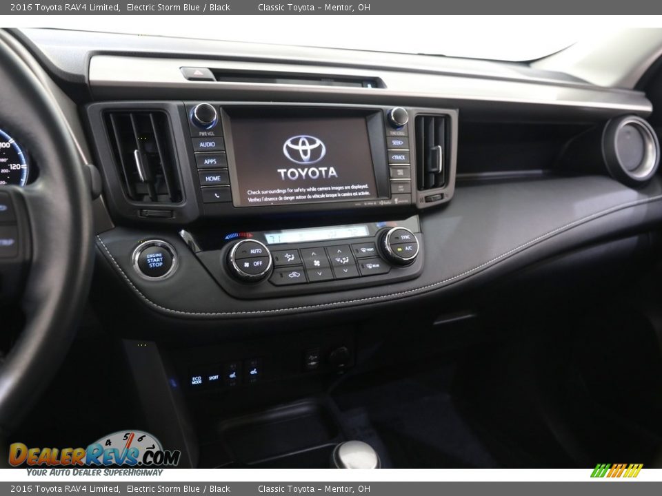 2016 Toyota RAV4 Limited Electric Storm Blue / Black Photo #9