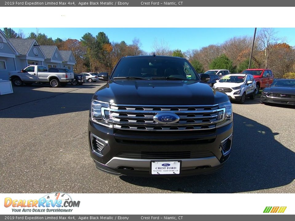2019 Ford Expedition Limited Max 4x4 Agate Black Metallic / Ebony Photo #6