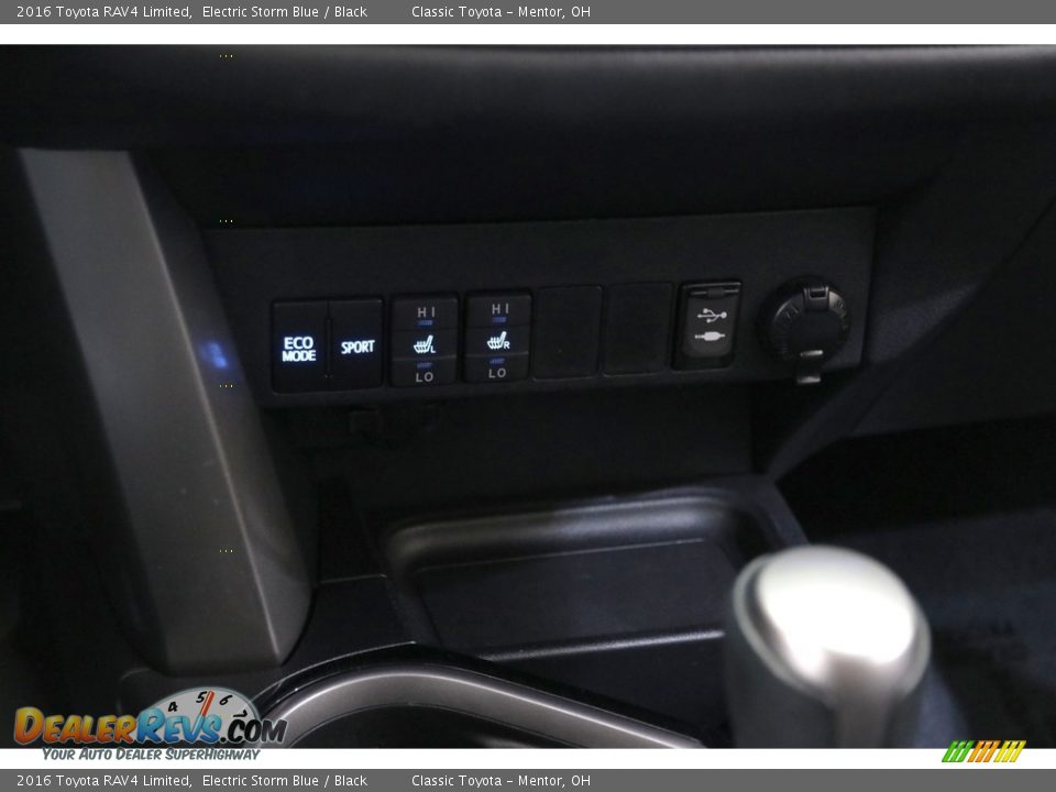 2016 Toyota RAV4 Limited Electric Storm Blue / Black Photo #13