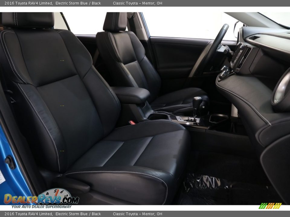 2016 Toyota RAV4 Limited Electric Storm Blue / Black Photo #15