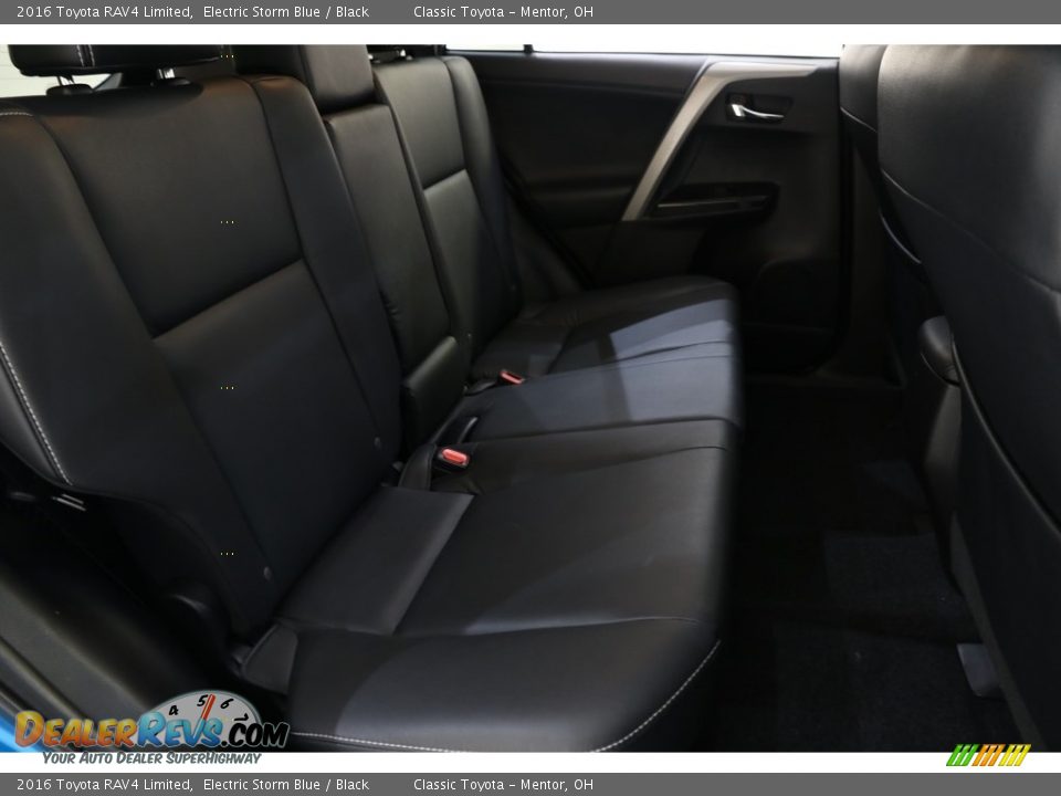 2016 Toyota RAV4 Limited Electric Storm Blue / Black Photo #16