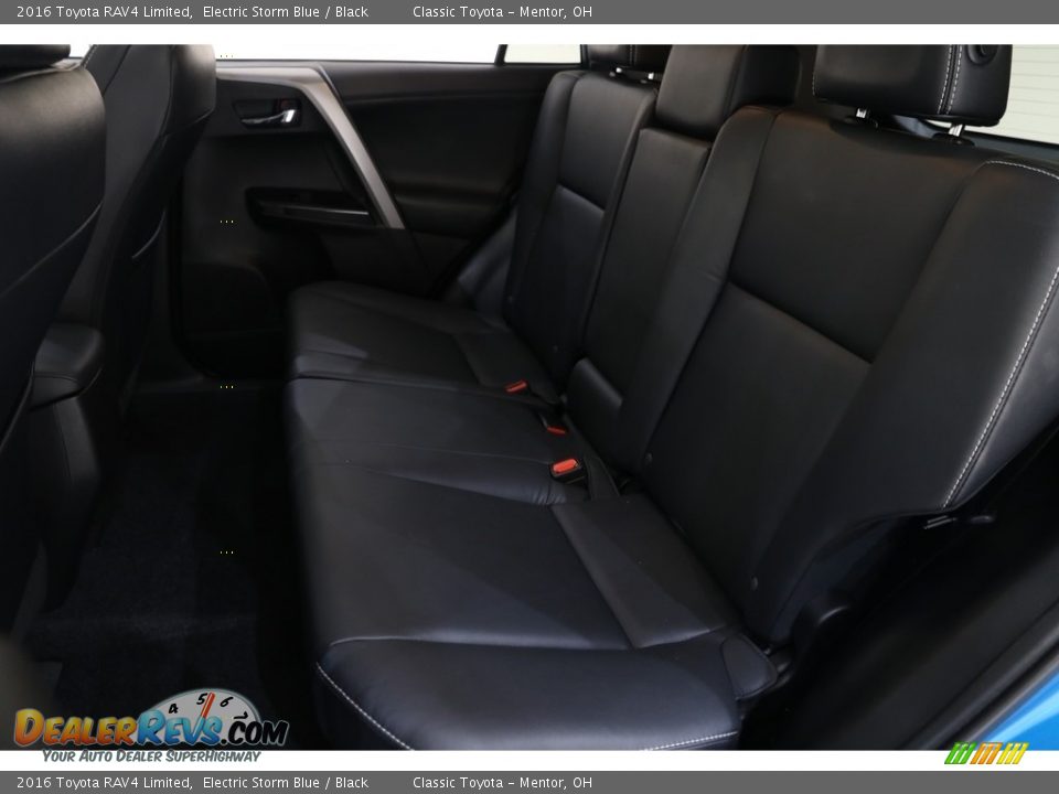 2016 Toyota RAV4 Limited Electric Storm Blue / Black Photo #17