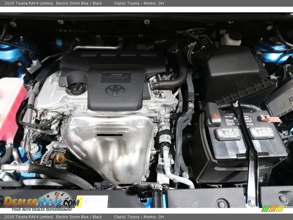 2016 Toyota RAV4 Limited Electric Storm Blue / Black Photo #19