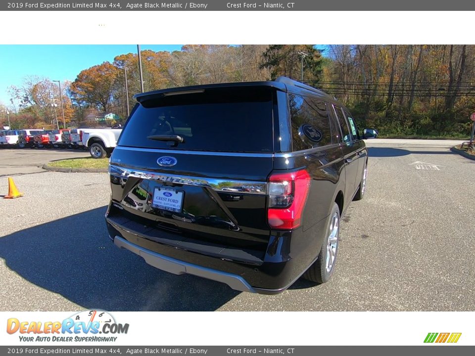2019 Ford Expedition Limited Max 4x4 Agate Black Metallic / Ebony Photo #21