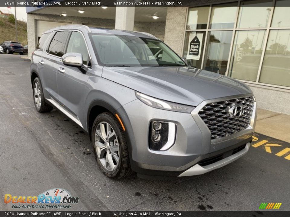 2020 Hyundai Palisade SEL AWD Lagoon Silver / Black Photo #2