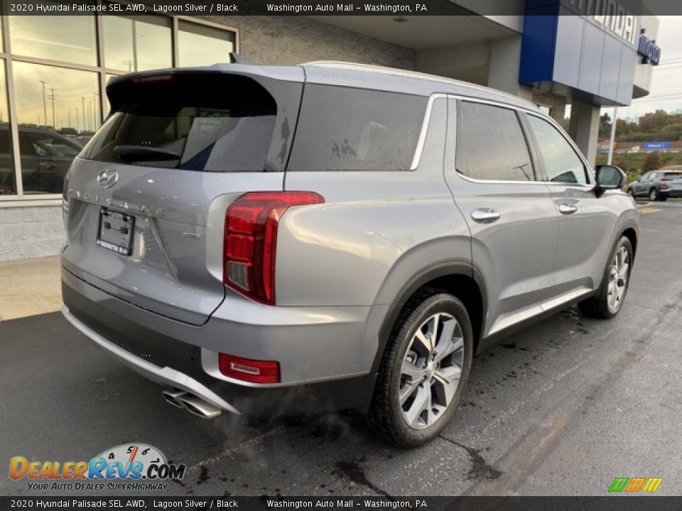 2020 Hyundai Palisade SEL AWD Lagoon Silver / Black Photo #4
