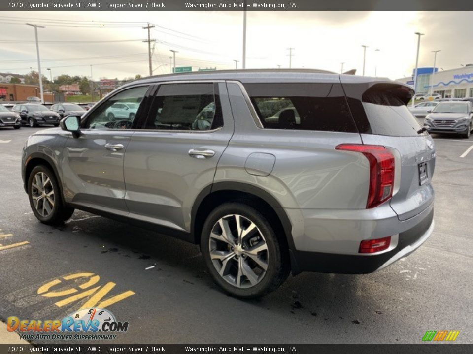 2020 Hyundai Palisade SEL AWD Lagoon Silver / Black Photo #6