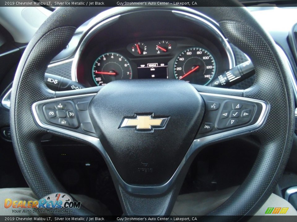 2019 Chevrolet Malibu LT Silver Ice Metallic / Jet Black Photo #15