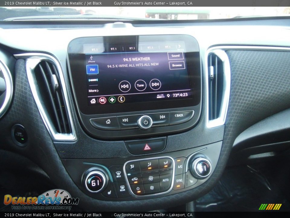2019 Chevrolet Malibu LT Silver Ice Metallic / Jet Black Photo #16