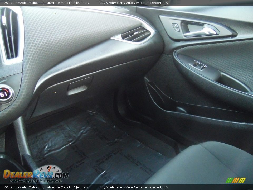 2019 Chevrolet Malibu LT Silver Ice Metallic / Jet Black Photo #17