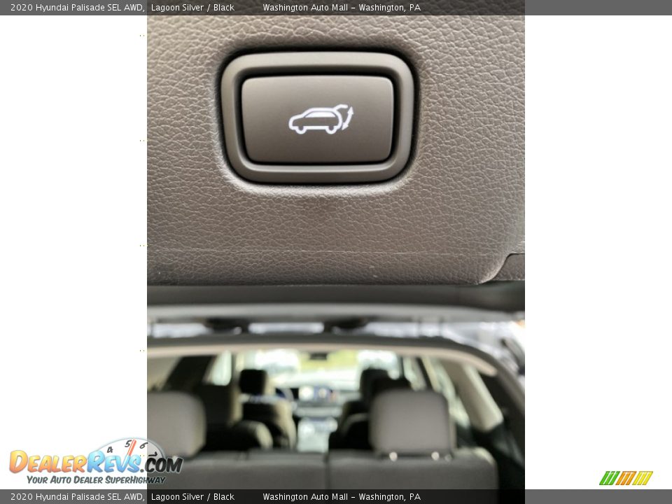2020 Hyundai Palisade SEL AWD Lagoon Silver / Black Photo #25