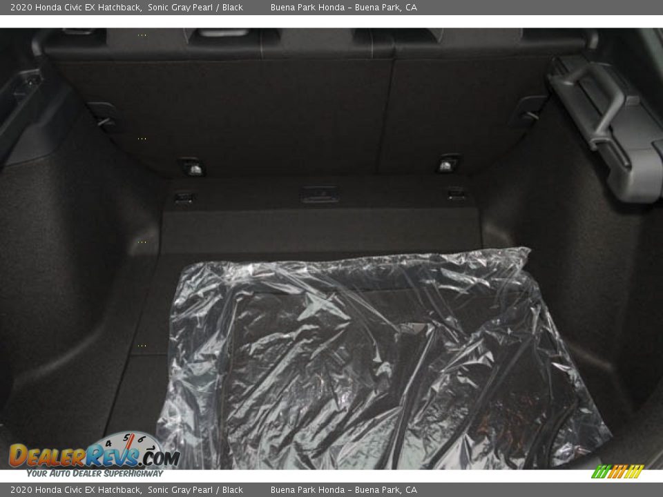 2020 Honda Civic EX Hatchback Sonic Gray Pearl / Black Photo #28