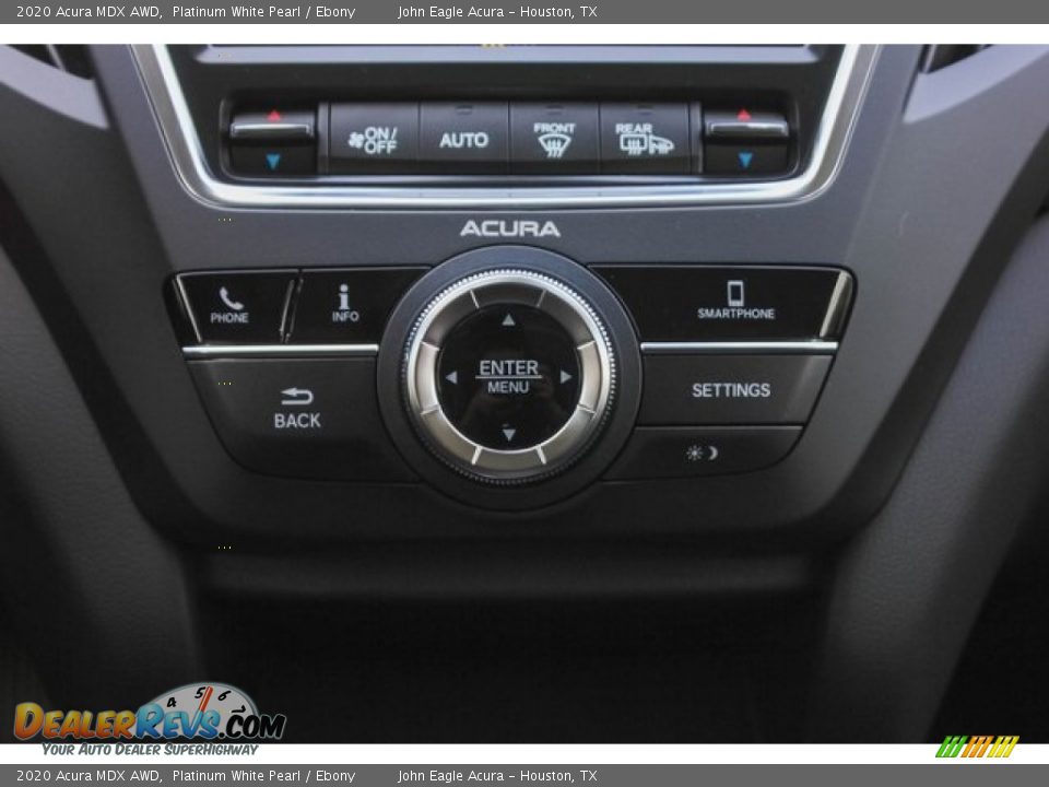 2020 Acura MDX AWD Platinum White Pearl / Ebony Photo #32