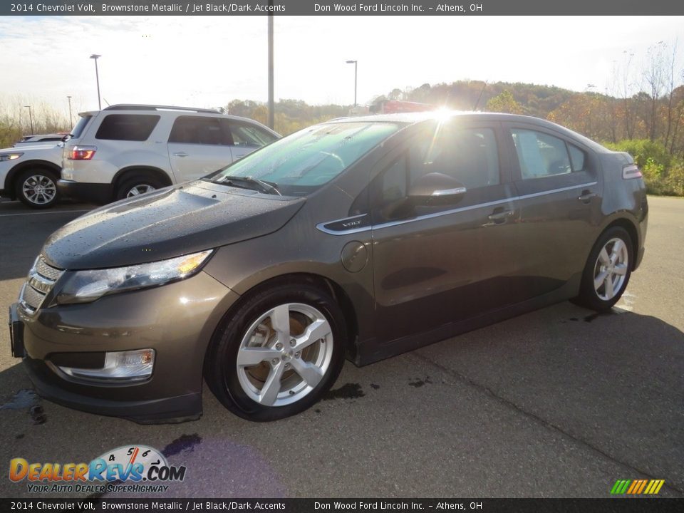 2014 Chevrolet Volt Brownstone Metallic / Jet Black/Dark Accents Photo #7