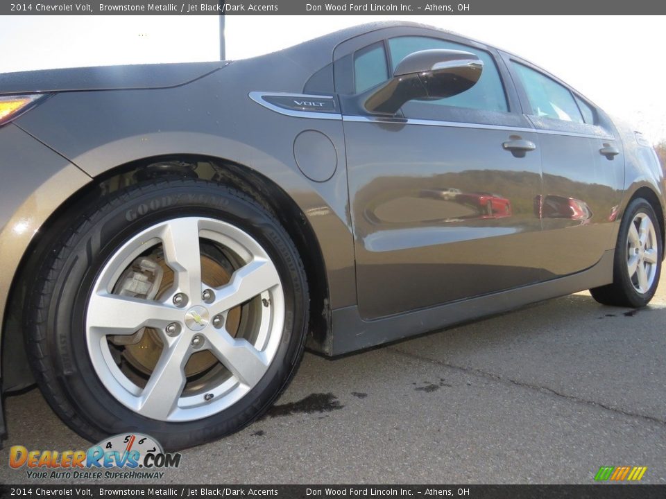 2014 Chevrolet Volt Brownstone Metallic / Jet Black/Dark Accents Photo #8