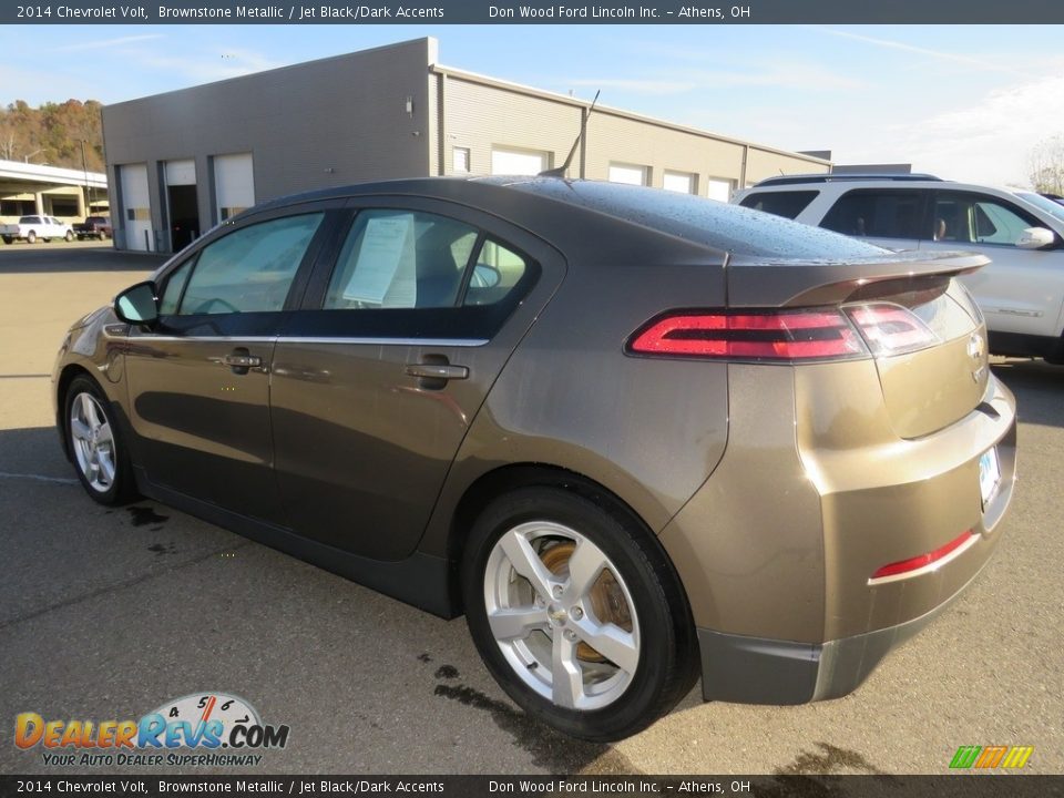 2014 Chevrolet Volt Brownstone Metallic / Jet Black/Dark Accents Photo #9