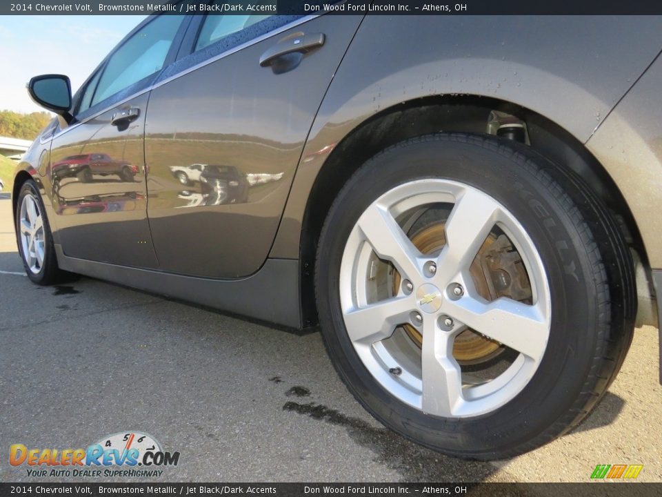 2014 Chevrolet Volt Brownstone Metallic / Jet Black/Dark Accents Photo #10
