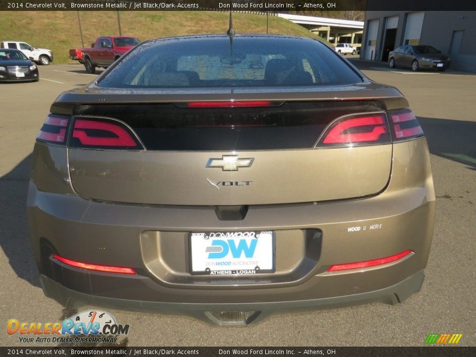2014 Chevrolet Volt Brownstone Metallic / Jet Black/Dark Accents Photo #11