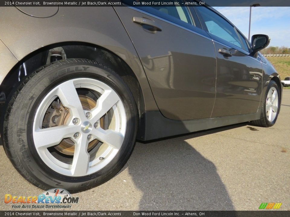 2014 Chevrolet Volt Brownstone Metallic / Jet Black/Dark Accents Photo #15