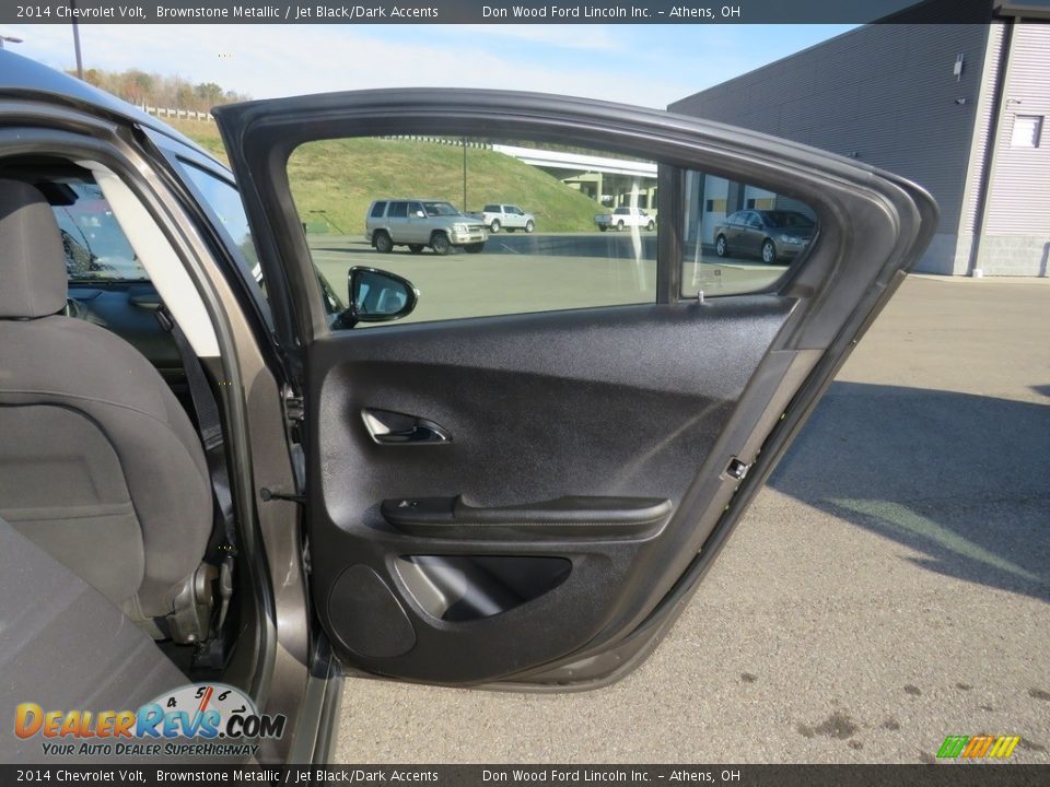2014 Chevrolet Volt Brownstone Metallic / Jet Black/Dark Accents Photo #22