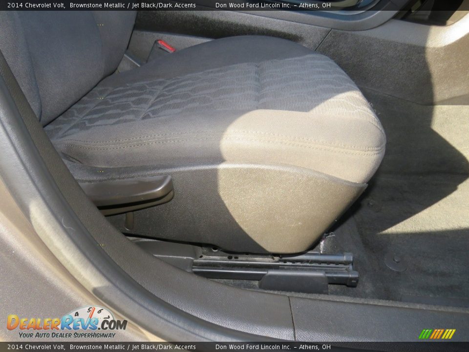 2014 Chevrolet Volt Brownstone Metallic / Jet Black/Dark Accents Photo #25