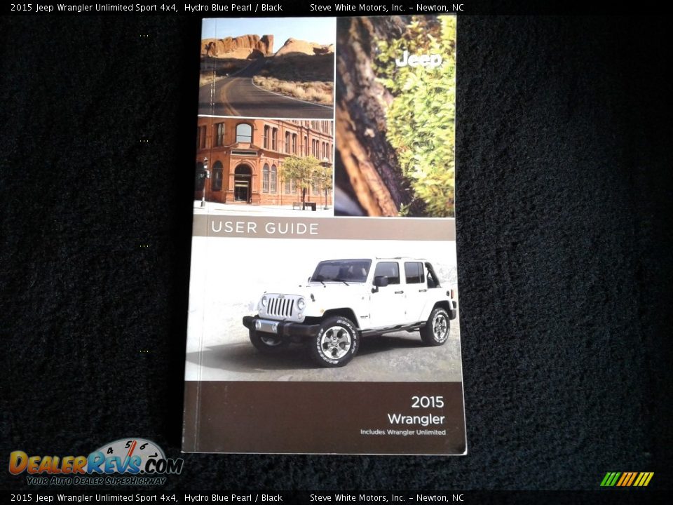 2015 Jeep Wrangler Unlimited Sport 4x4 Hydro Blue Pearl / Black Photo #26