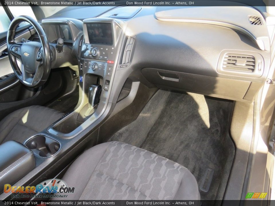 2014 Chevrolet Volt Brownstone Metallic / Jet Black/Dark Accents Photo #26