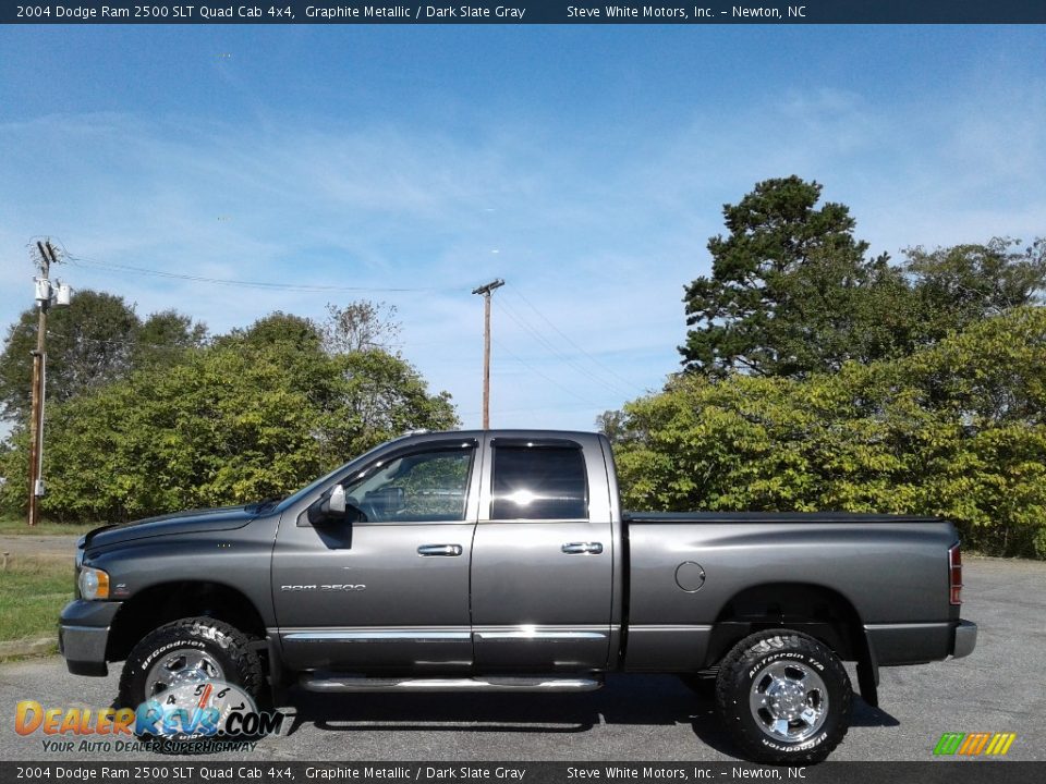 2004 Dodge Ram 2500 SLT Quad Cab 4x4 Graphite Metallic / Dark Slate Gray Photo #1