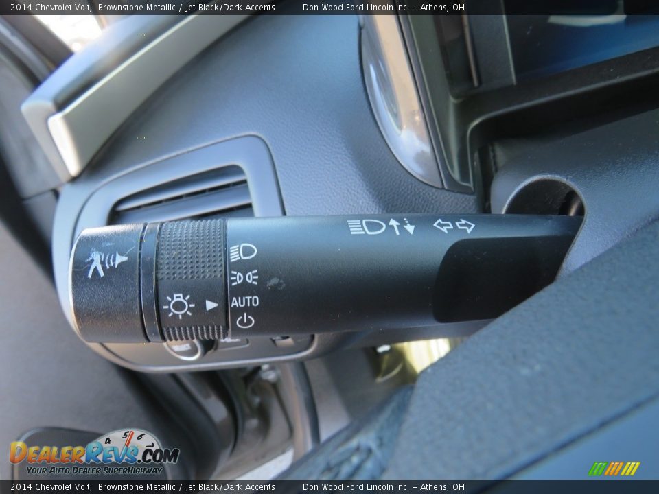 2014 Chevrolet Volt Brownstone Metallic / Jet Black/Dark Accents Photo #28