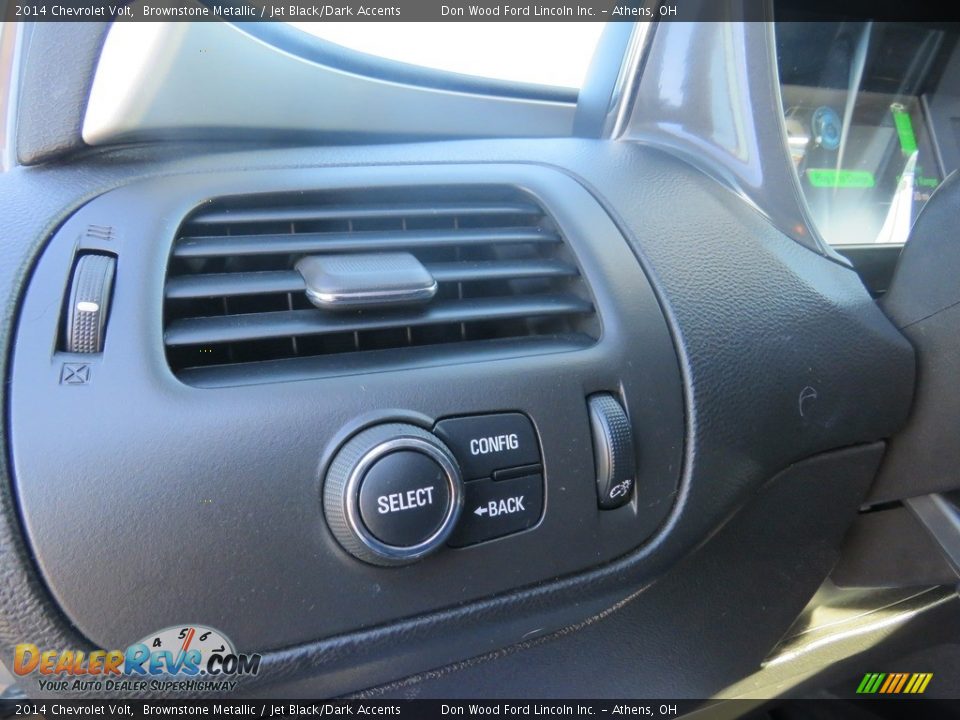 2014 Chevrolet Volt Brownstone Metallic / Jet Black/Dark Accents Photo #32
